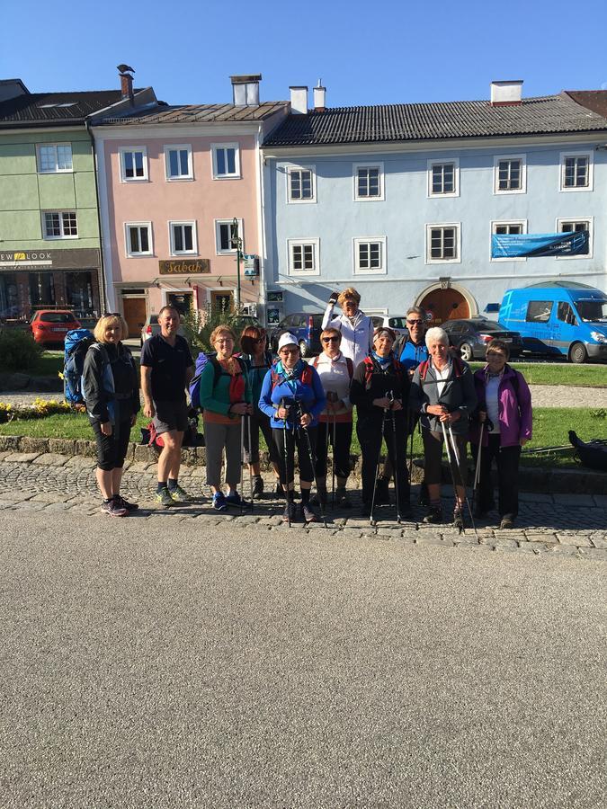 Pension Sunnseitn - Gasthof - Cafe - Weinkeller Haslach an der Mühl エクステリア 写真